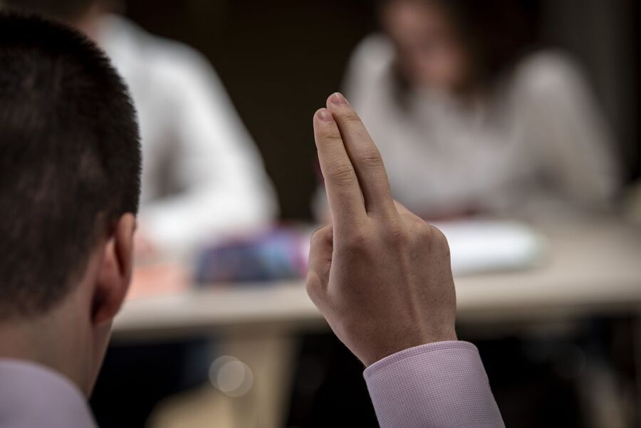 Faza grupowa X Małopolskiego Turnieju Debat Historycznych. Fot. Agnieszka Masłowska (IPN)