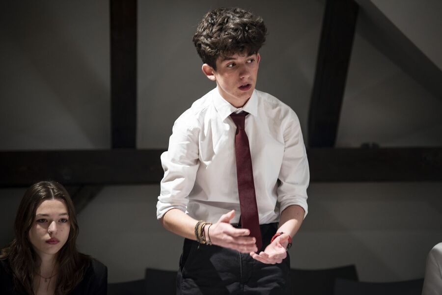 Faza grupowa X Małopolskiego Turnieju Debat Historycznych. Fot. Agnieszka Masłowska (IPN)