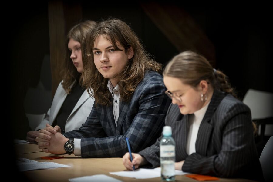Faza grupowa X Małopolskiego Turnieju Debat Historycznych. Fot. Agnieszka Masłowska (IPN)