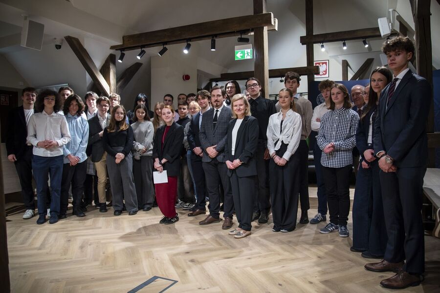 Faza grupowa X Małopolskiego Turnieju Debat Historycznych. Fot. Agnieszka Masłowska (IPN)