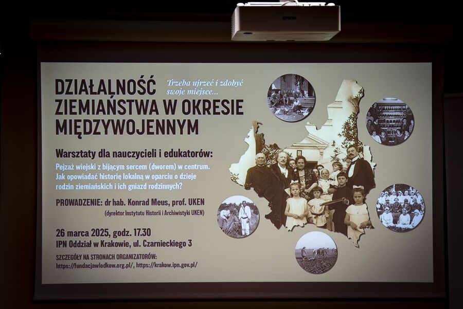 Ziemiański projekt edukacyjny. Warsztaty dotyczące historii lokalnej. Fot. Agnieszka Masłowska (IPN)