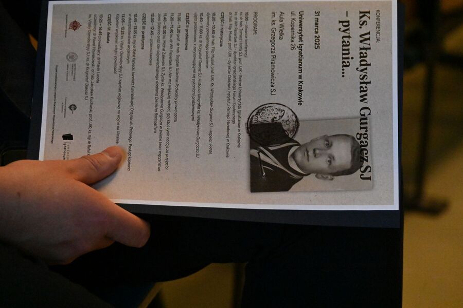 Konferencja naukowa „Ks. Władysław Gurgacz SJ – pytania...”. Fot. Janusz Ślęzak (IPN)