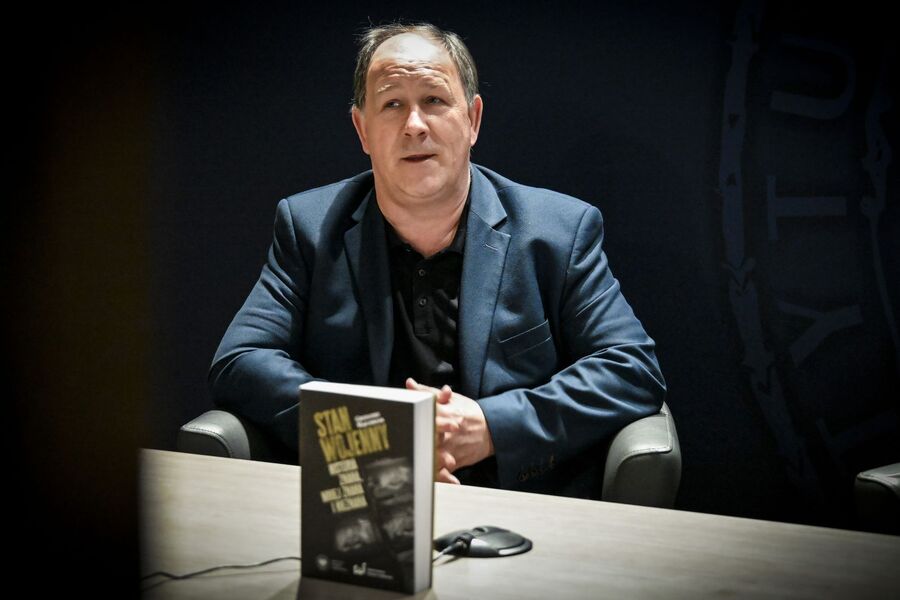 Spotkanie Krakowskiej Loży Historii Współczesnej poświęcone książce o stanie wojennym. Fot. Agnieszka Masłowska (IPN)