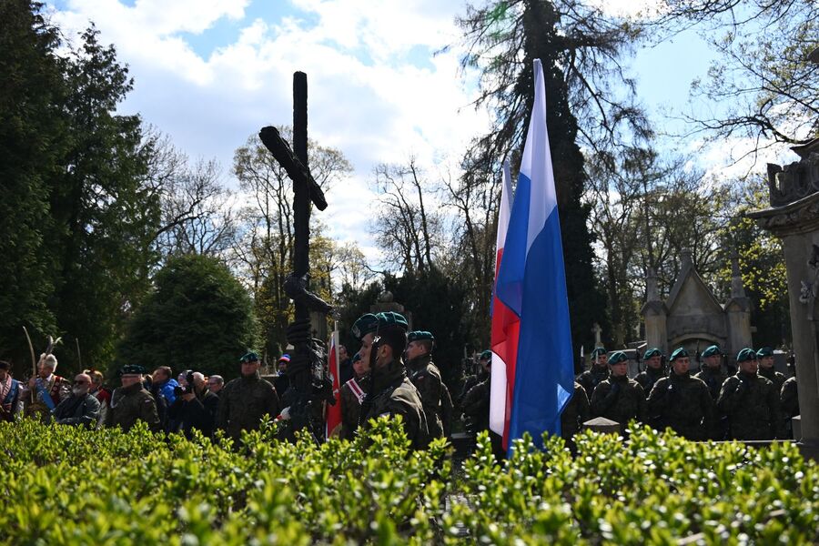 30. rocznica odsłonięcia Symbolicznej Mogiły Ofiar Komunizmu na cmentarzu Rakowickim. Fot. Janusz Ślęzak (IPN)