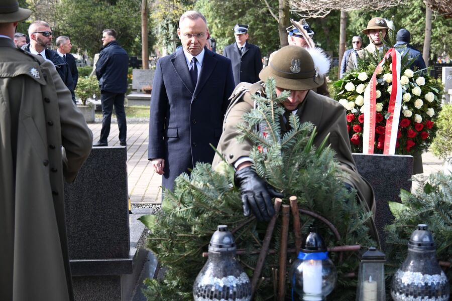 15. rocznica śmierci Janusza Kurtyki. Fot. Janusz Ślęzak (IPN)