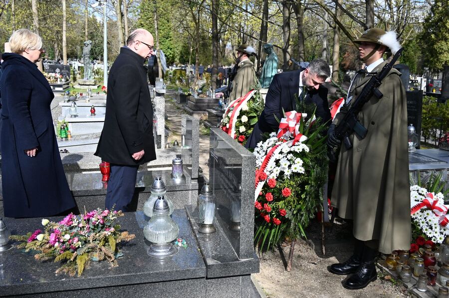 15. rocznica śmierci Janusza Kurtyki. Fot. Janusz Ślęzak (IPN)
