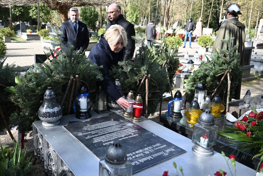 15. rocznica śmierci Janusza Kurtyki. Fot. Janusz Ślęzak (IPN)