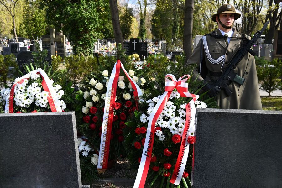 15. rocznica śmierci Janusza Kurtyki. Fot. Janusz Ślęzak (IPN)