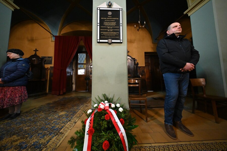 15. rocznica śmierci Janusza Kurtyki. Fot. Żaneta Wierzgacz (IPN)