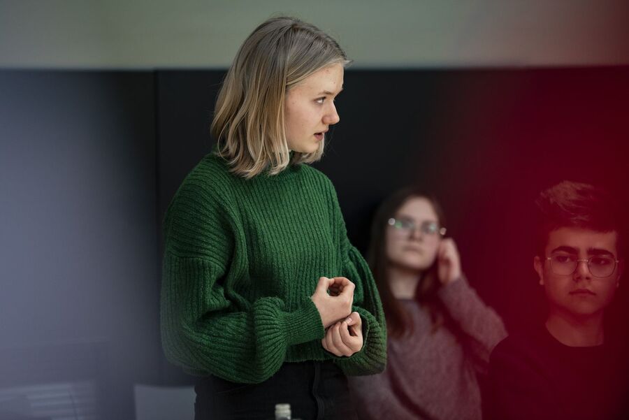 Finał X Małopolskiego Turnieju Debat Historycznych. Fot. Agnieszka Masłowska (IPN)