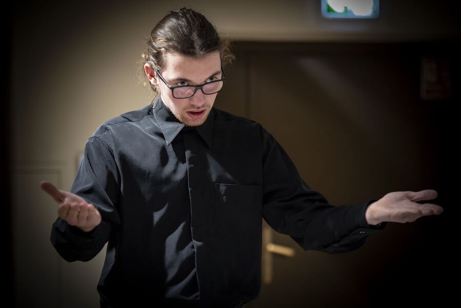 Finał X Małopolskiego Turnieju Debat Historycznych. Fot. Agnieszka Masłowska (IPN)