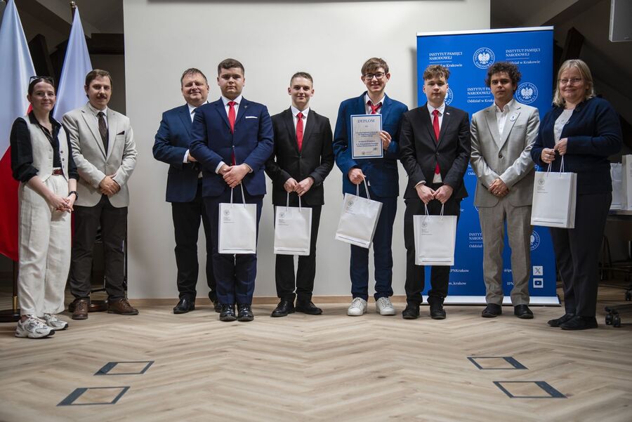 Finał X Małopolskiego Turnieju Debat Historycznych. Fot. Agnieszka Masłowska (IPN)