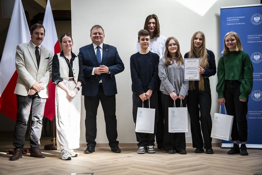 Finał X Małopolskiego Turnieju Debat Historycznych. Fot. Agnieszka Masłowska (IPN)