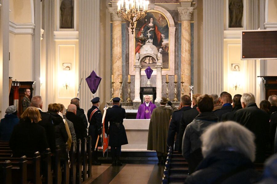 Krakowskie uroczystości poświęcone ofiarom zbrodni katyńskiej. Fot. Janusz Ślęzak (IPN)