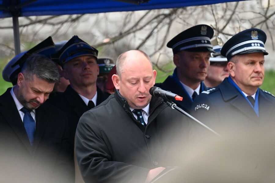 Krakowskie uroczystości poświęcone ofiarom zbrodni katyńskiej. Fot. Janusz Ślęzak (IPN)