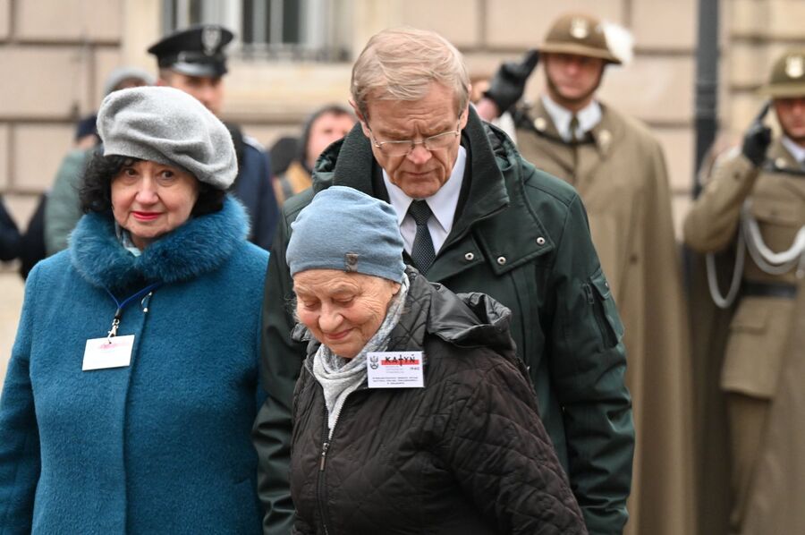 Krakowskie uroczystości poświęcone ofiarom zbrodni katyńskiej. Fot. Janusz Ślęzak (IPN)