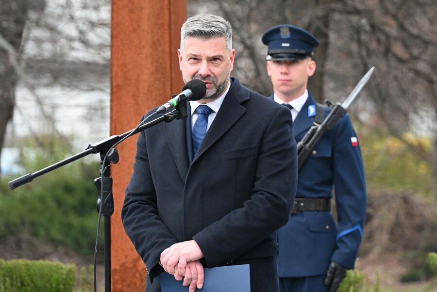 Krakowskie uroczystości poświęcone ofiarom zbrodni katyńskiej. Fot. Janusz Ślęzak (IPN)