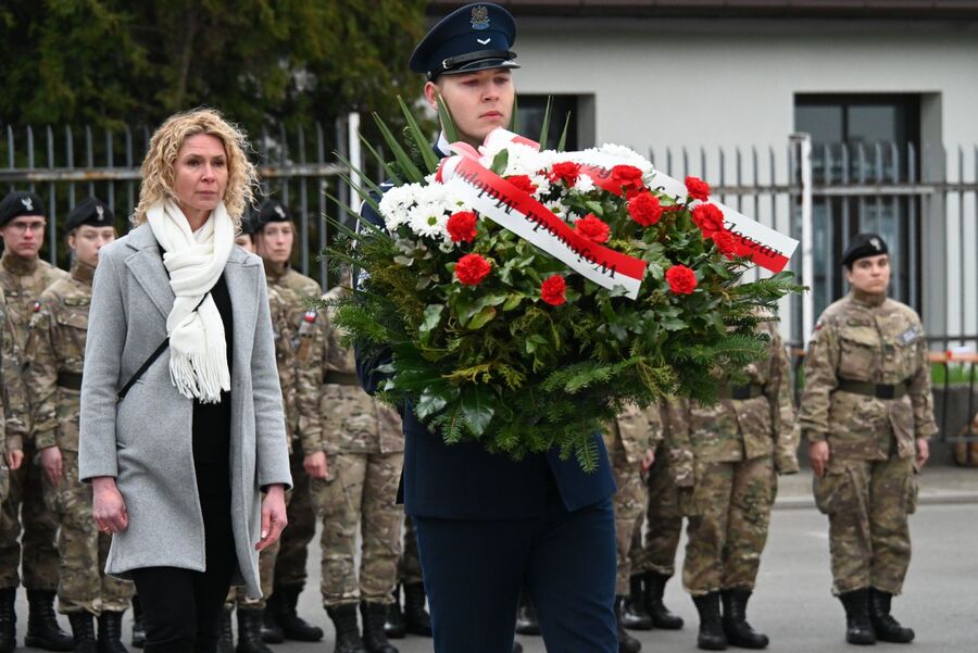 Krakowskie uroczystości poświęcone ofiarom zbrodni katyńskiej. Fot. Janusz Ślęzak (IPN)