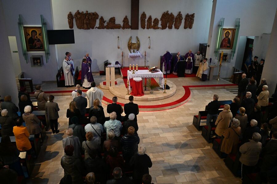 Otwarcie wystawy IPN o obronie Krzyża Nowohuckiego. Fot. Janusz Ślęzak (IPN)