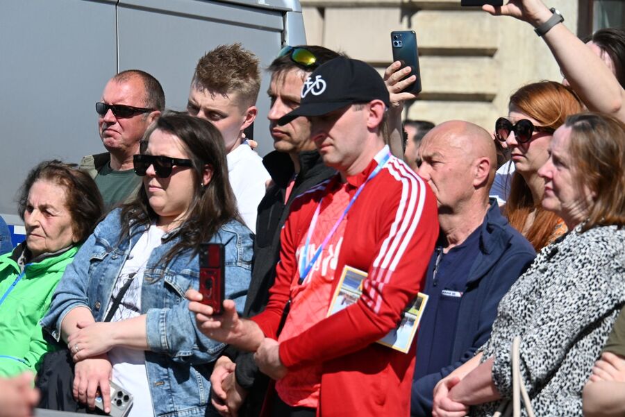 Dzień Pamięci Ofiar Zbrodni Katyńskiej. Uroczystość w Krakowie z udziałem Prezydenta RP. Fot. Janusz Ślęzak (IPN)