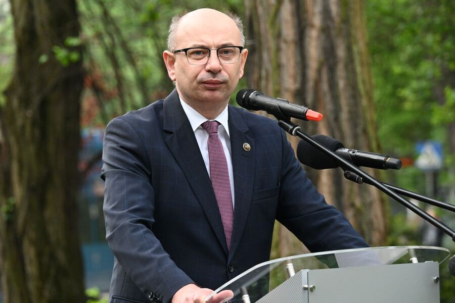 Uroczystość w związku z 80. rocznicą śmierci płk. Narcyza Wiatra „Zawojny”. Fot. Janusz Ślęzak (IPN)