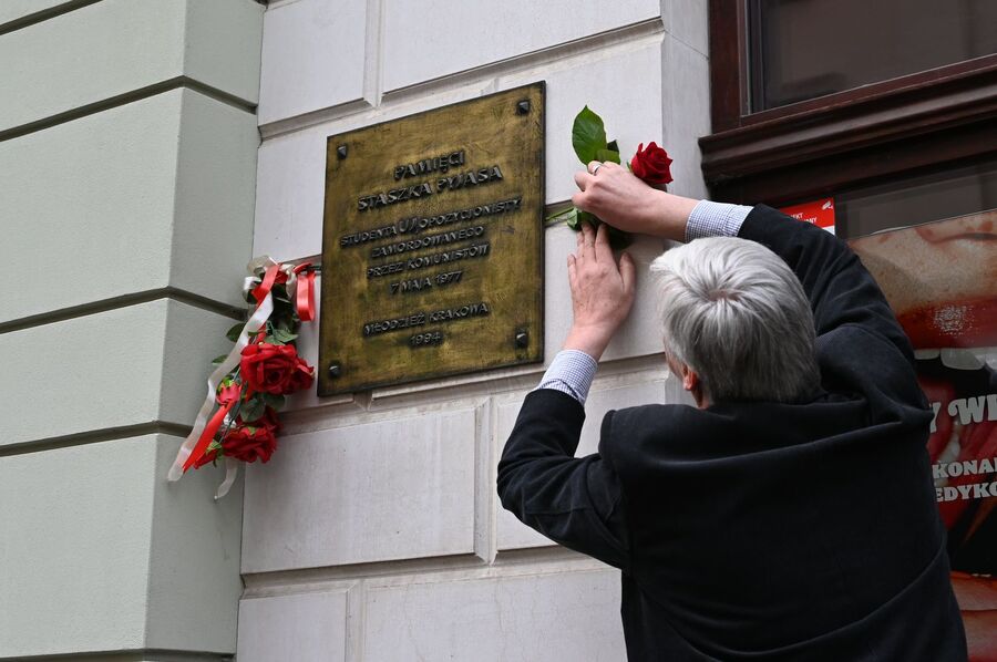 48. rocznica śmierci Stanisława Pyjasa. Fot. Janusz Ślęzak (IPN)