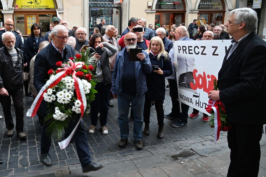 48. rocznica śmierci Stanisława Pyjasa. Fot. Janusz Ślęzak (IPN)