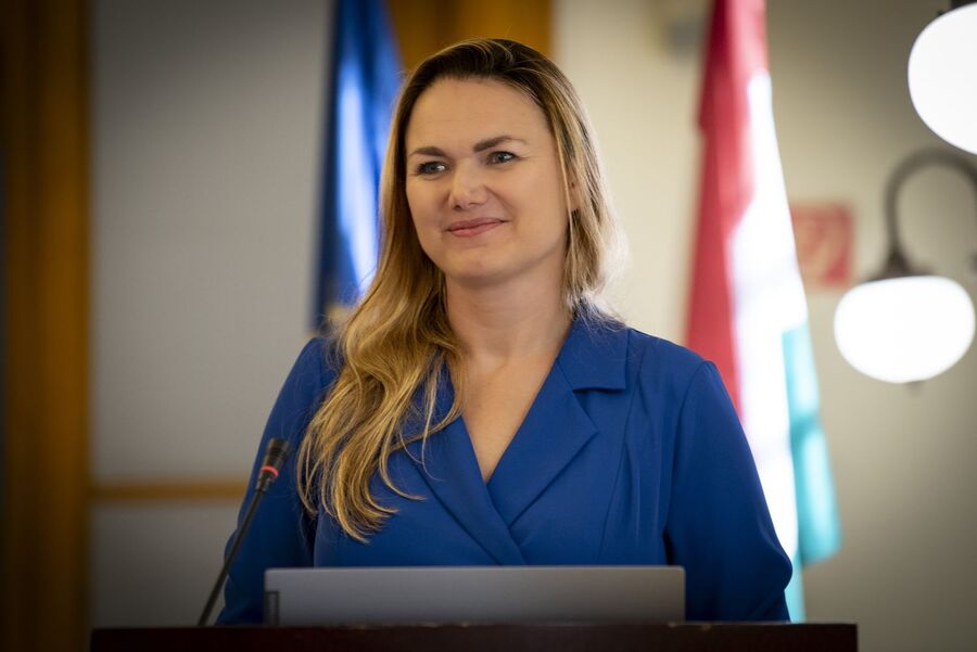 Dyskusja panelowa w Eötvös Loránd University w Budapeszcie. Fot. Agnieszka Masłowska (IPN)