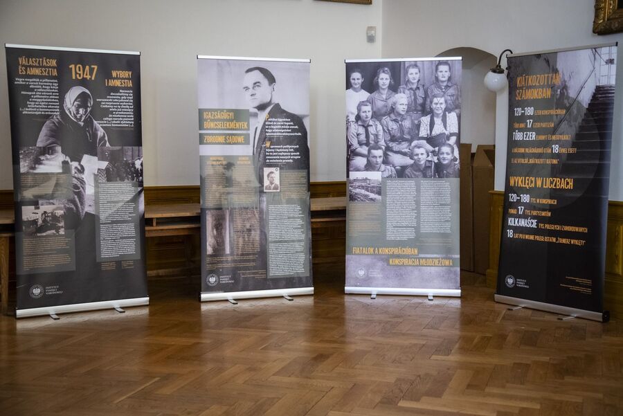 Dyskusja panelowa w Eötvös Loránd University w Budapeszcie. Fot. Agnieszka Masłowska (IPN)