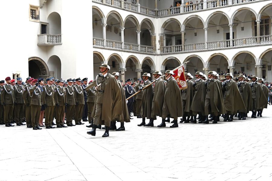 Święto 2. Korpusu Polskiego w Krakowie. Fot. Janusz Ślęzak (IPN)