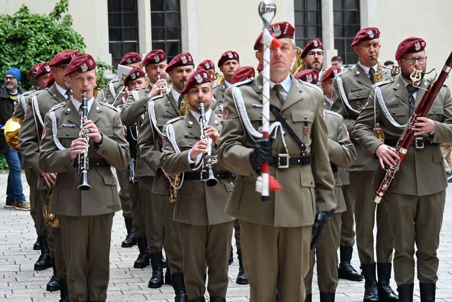 Święto 2. Korpusu Polskiego w Krakowie. Fot. Janusz Ślęzak (IPN)