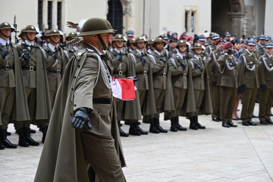 Święto 2. Korpusu Polskiego w Krakowie. Fot. Janusz Ślęzak (IPN)