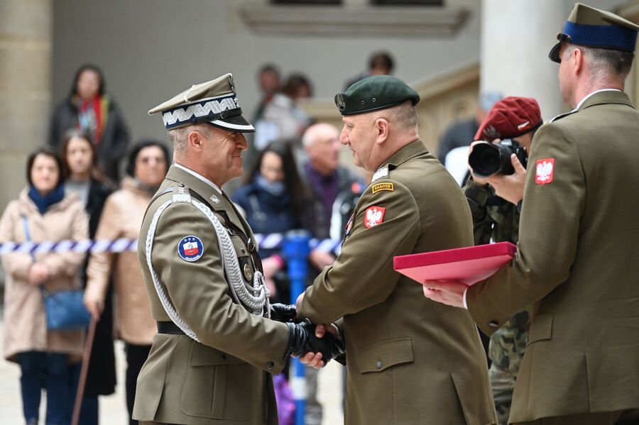 Święto 2. Korpusu Polskiego w Krakowie. Fot. Janusz Ślęzak (IPN)