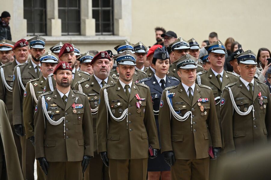 Święto 2. Korpusu Polskiego w Krakowie. Fot. Janusz Ślęzak (IPN)