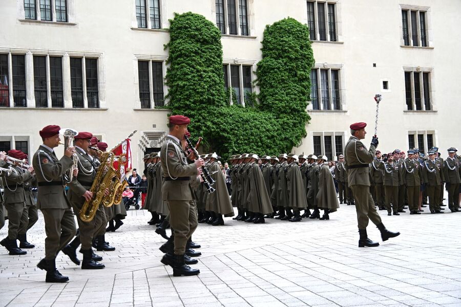 Święto 2. Korpusu Polskiego w Krakowie. Fot. Janusz Ślęzak (IPN)