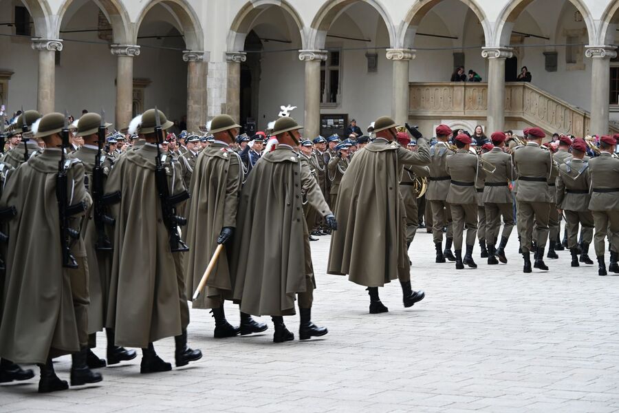 Święto 2. Korpusu Polskiego w Krakowie. Fot. Janusz Ślęzak (IPN)