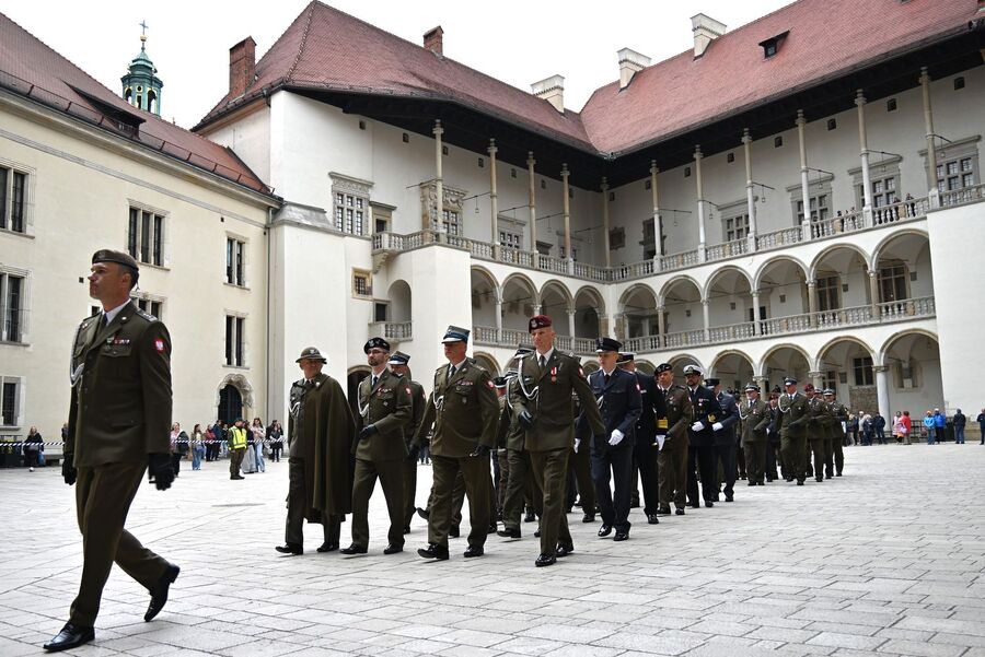 Święto 2. Korpusu Polskiego w Krakowie. Fot. Janusz Ślęzak (IPN)