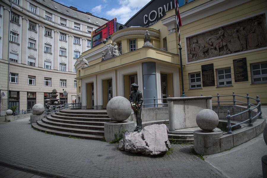 Przystanek Historia Budapeszt, maj 2025. Fot. Agnieszka Masłowska (IPN)