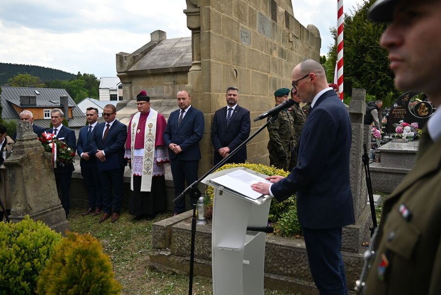 80. rocznica śmierci Genowefy Kroczek „Lotte”. Fot. Janusz Ślęzak (IPN)