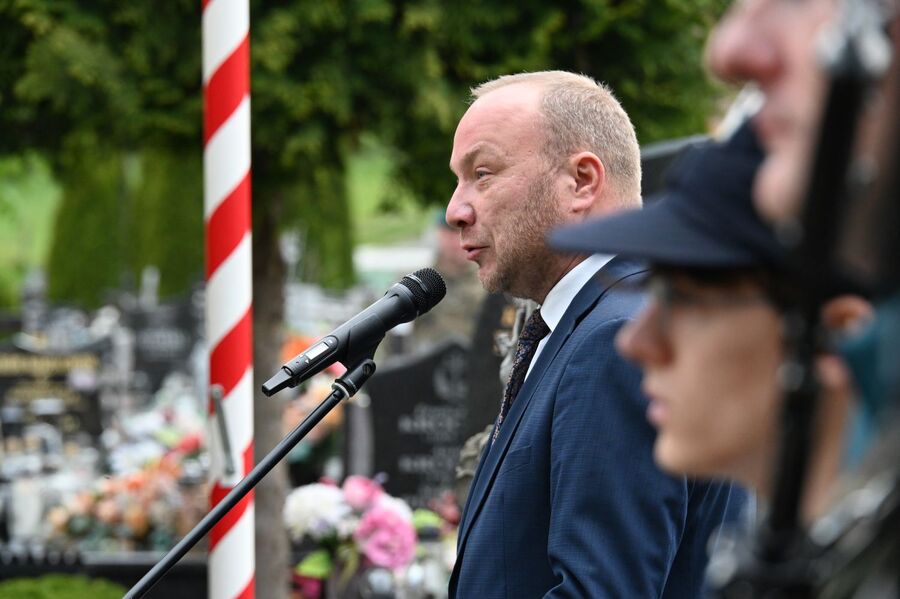 80. rocznica śmierci Genowefy Kroczek „Lotte”. Fot. Janusz Ślęzak (IPN)