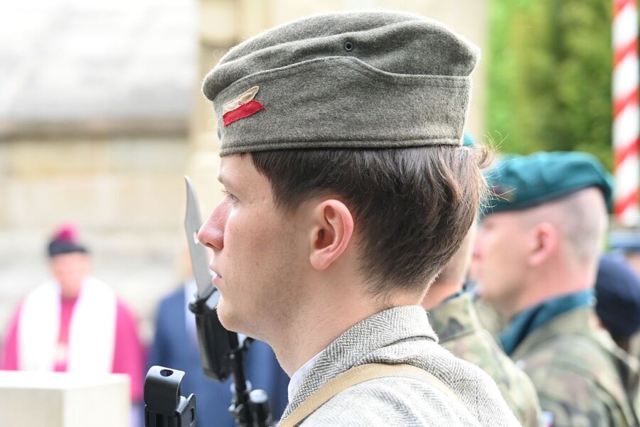 80. rocznica śmierci Genowefy Kroczek „Lotte”. Fot. Janusz Ślęzak (IPN)