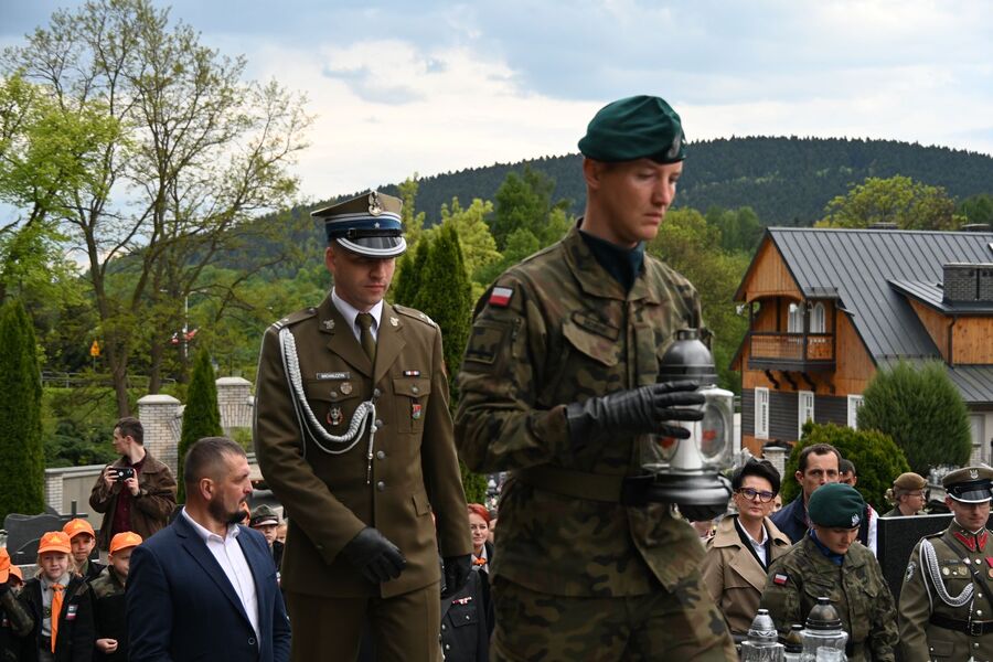 80. rocznica śmierci Genowefy Kroczek „Lotte”. Fot. Janusz Ślęzak (IPN)