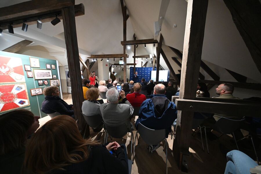 Noc Muzeów 2025 w siedzibie Oddziału IPN w Krakowie. Fot. Janusz Ślęzak (IPN)