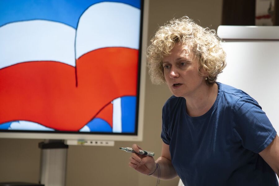 Noc Muzeów 2025 w siedzibie Oddziału IPN w Krakowie. Fot. Agnieszka Masłowska (IPN)