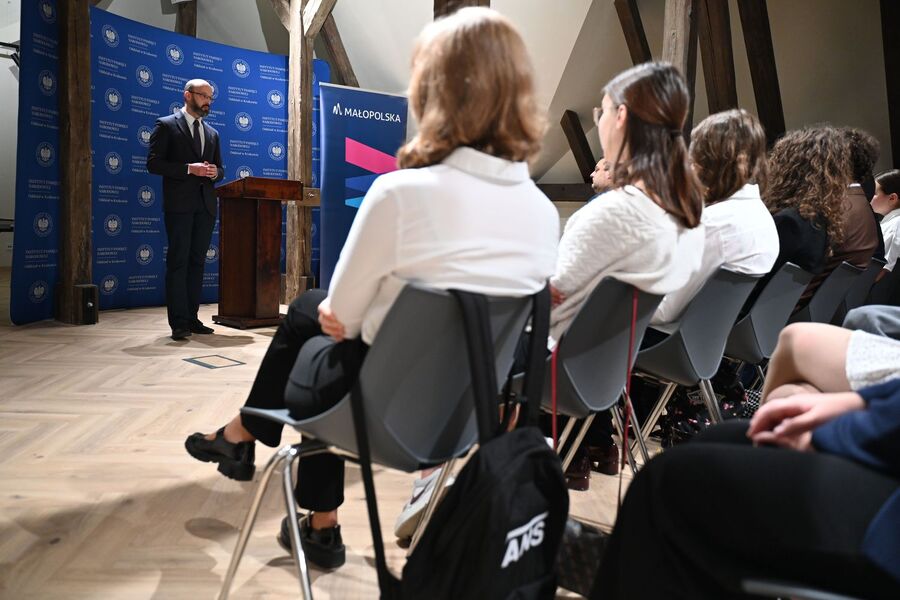 Gala finałowa konkursu „Na szlaku Polski Podziemnej...”. Fot. Janusz Ślęzak (IPN)