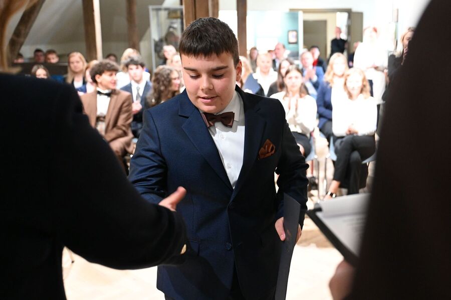 Gala finałowa konkursu „Na szlaku Polski Podziemnej...”. Fot. Janusz Ślęzak (IPN)