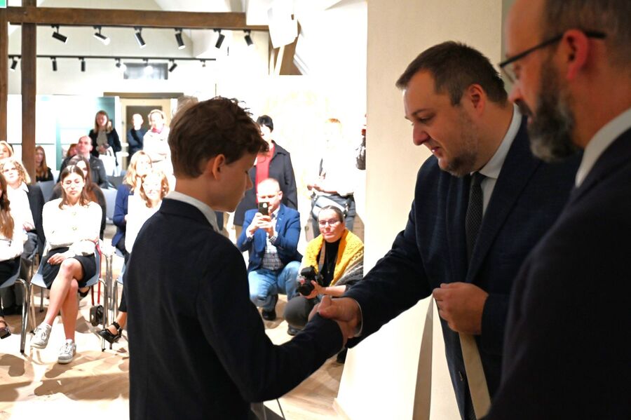 Gala finałowa konkursu „Na szlaku Polski Podziemnej...”. Fot. Janusz Ślęzak (IPN)