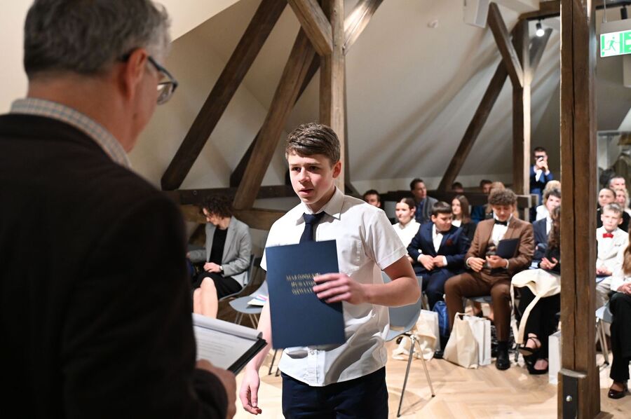 Gala finałowa konkursu „Na szlaku Polski Podziemnej...”. Fot. Janusz Ślęzak (IPN)