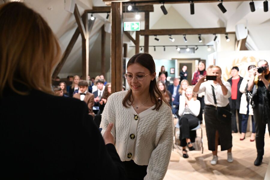 Gala finałowa konkursu „Na szlaku Polski Podziemnej...”. Fot. Janusz Ślęzak (IPN)