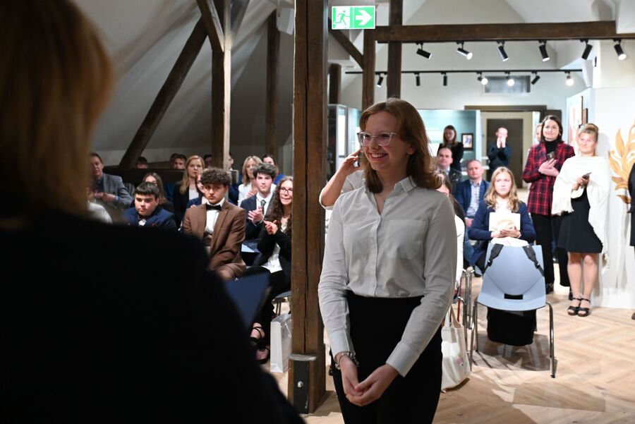 Gala finałowa konkursu „Na szlaku Polski Podziemnej...”. Fot. Janusz Ślęzak (IPN)